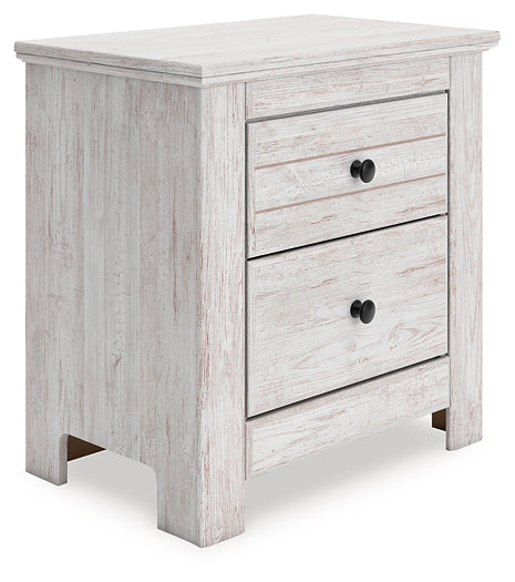 Makidern Two Drawer Night Stand