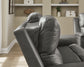 Bleckley PWR REC Loveseat/CON/ADJ HDRST